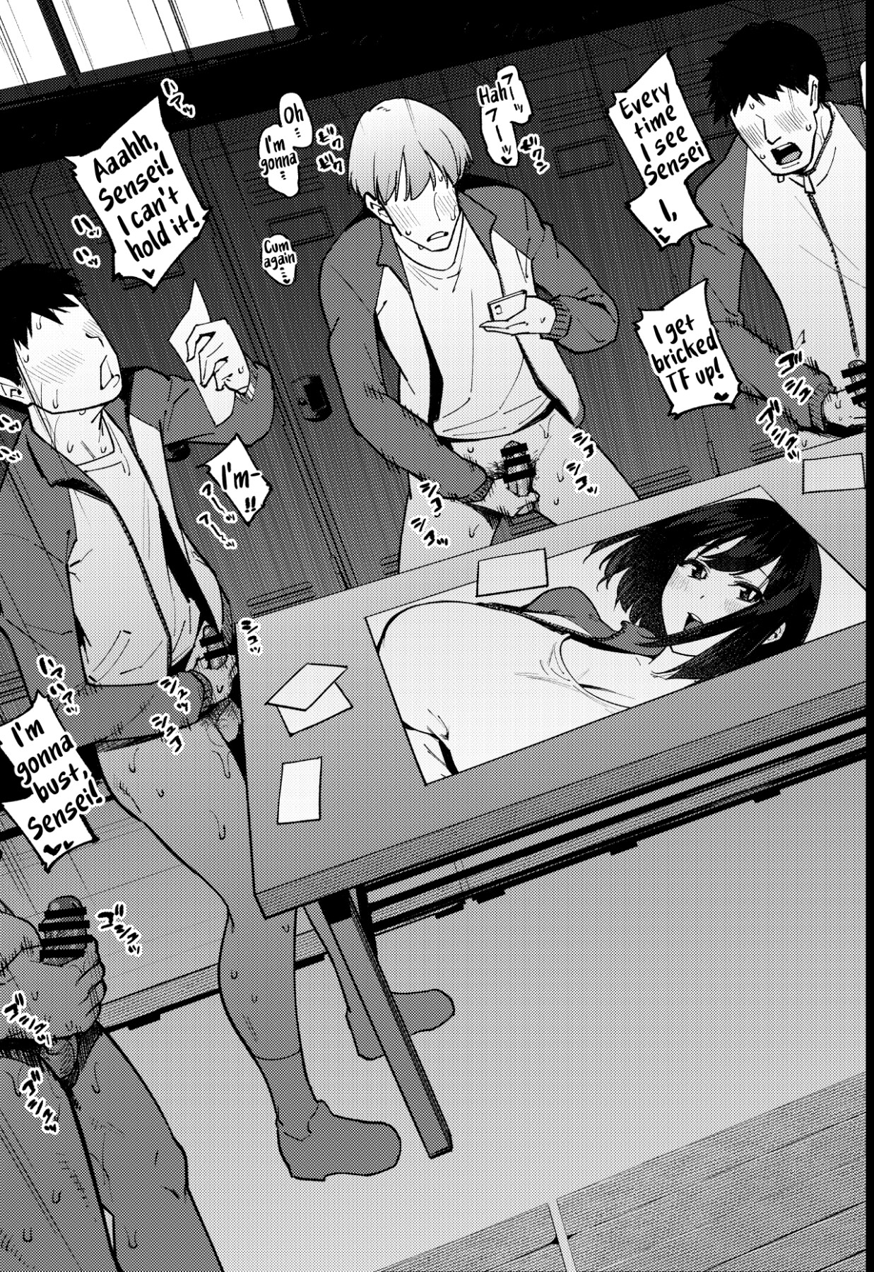Hentai Manga Comic-Komori-sensei Comes Out of Her Shell-Read-12